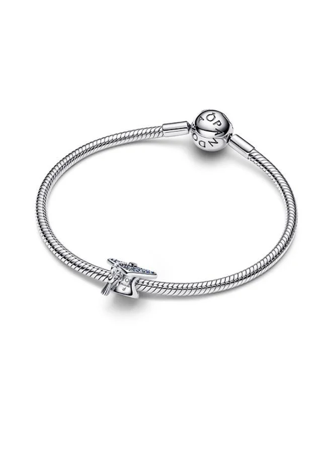 PANDORA  Sparkling Blue 2026 Graduation Cap Charm for Women | Best Price UAE